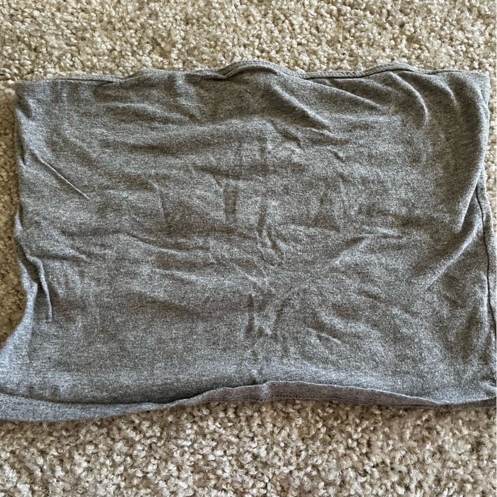Gray tube top